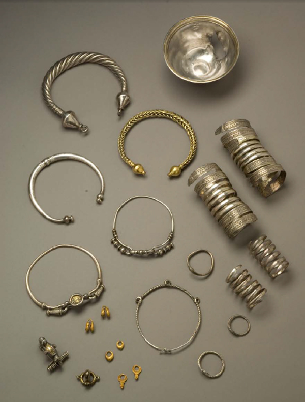 Joyas del tesorillo de Palencia. Colección Huntington (HSA). De la exposición "El tesoro arqueológico de la HSA" (Sevilla 2009)