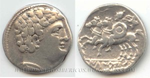 Denario de IKaLKuSKeN, clase I, tipo 9