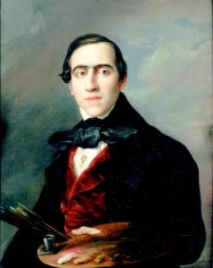 "El pintor Nicolás Gato de Lema", Vicente López. Óleo. Fundación Lázaro Galdiano. Gentileza: http://ceres.mcu.es . Ministerio de Cultura