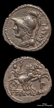 RRC 328/1 similar al del hallazgo. Col. Rosae.