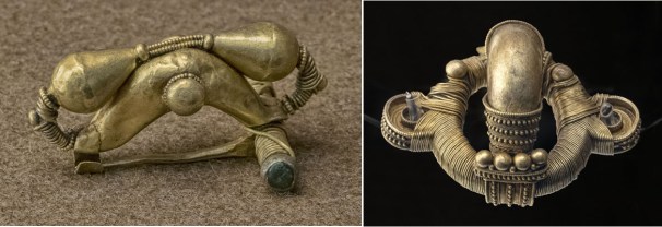 Fíbulas. Tesoro Arrabalde I. (Foto A.M. Felicísimo)